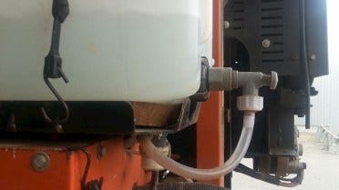 Wieviel Wasser braucht man beim Sägen